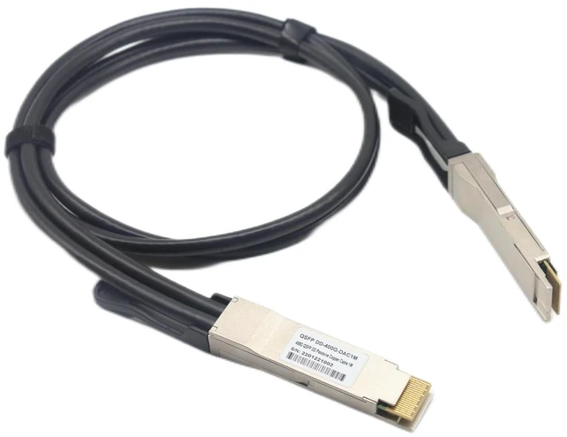 Alt view image 2 of 2 - 400G QSFP-DD to QSFP-DD Passive widely Compatible Switch DAC Copper core high-Speed Cable(2M)