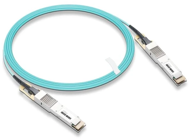 Main image of 400G QSFP-DD to QSFP-DD Active Optical Cable, 10m (33ft), 8x50G PAM4 Compatible with NVIDIA/Mellanox Ethernet Equipment