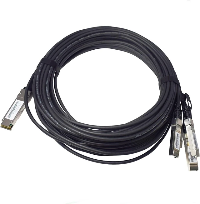 Main image of QSFP-4SFP10G-CU5M 24AWG 5M DAC 40G QSFP+ Copper Direct Attach Cable(1 Units)