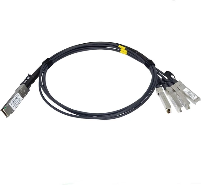 Main image of QSFP-4SFP10G-CU1M Compatible 40G QSFP+ DAC Breakout Cable 30AWG 1M(1.5M)
