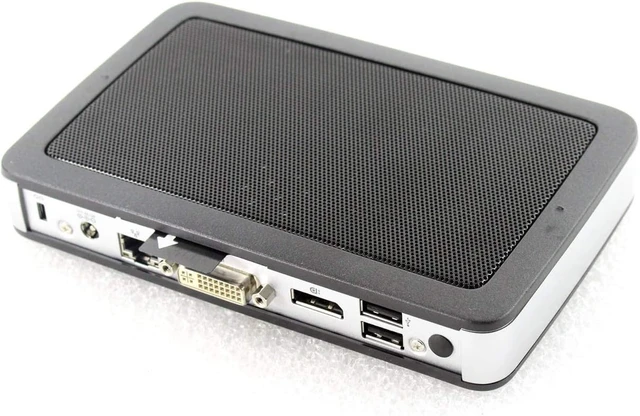 Alt view image 3 of 7 - Dell Wyse 4NH9X 5030 Mini Desktop, 512 MB RAM, 32 MB Flash, Black