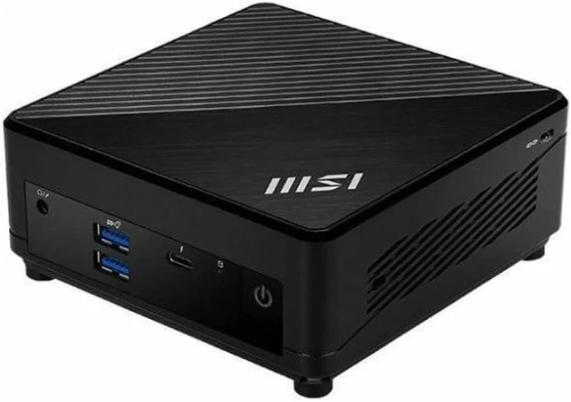 Alt view image 4 of 4 - msi Cubi 5 12M-444US Mini Desktop Computer, Intel Core i5-1235U 1.3GHz, 8GB RAM, 500GB SSD, Windows 11 Pro, Black