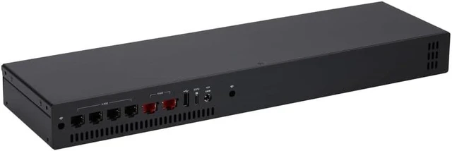 Alt view image 3 of 4 - Qotom 1U Rack Chassis Q11032H6 Barebones Mini PC Core i3 N355, 4X 2.5G LAN 2X 10G Industrial MiniComputer