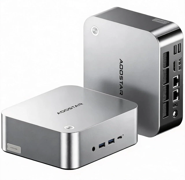 Main image of AOOSTAR MACO Mini PC, AMD Ryzen 7 H255 24GB DDR5 RAM 1TB PCIe4.0 SSD Mini Computer(8C/16T, up to 4.9GHz), Radeon 780M Graphics, Mini Desktop Computer with OCuLink/USB4/HDMI2.1/WiFi6/Dual 2.5G LAN