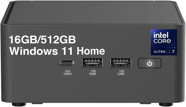 Main image of ASUS NUC 15 Pro AI Mini Business Desktop Computer, Ultra 7-255H, 16GB/512GB