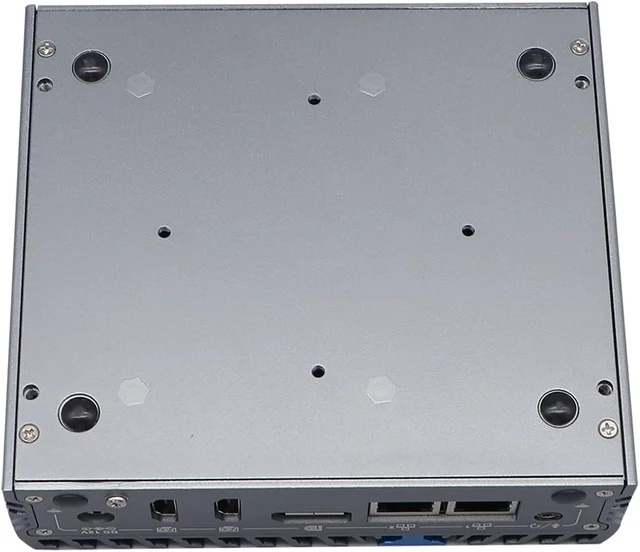 Alt view image 6 of 7 - Side DIN Rail Embedded Computer, Industrial PC, J3710 J3160, IX17, 2 x LAN, DP, 2 x HDMI, Expandable CAN, 936V Wide Voltage, 8G RAM, 256G SSD, 1TB HDD