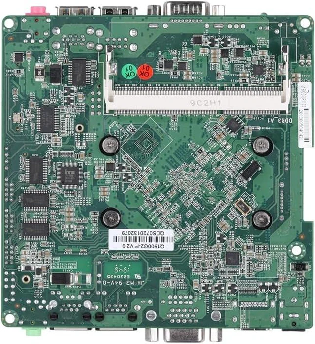 Alt view image 6 of 6 - Qotom Fanless Mini Industrial PC J1900 2X LAN, HD+VGA, 4X RS232, 8GB/256GB
