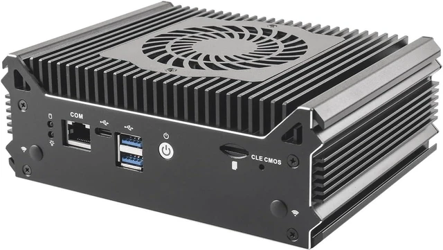 Alt view image 2 of 5 - Desktop Computer 8265U ,Mini PC with 4 i226-V 2.5Gbe LAN,NO RAM NO SSD