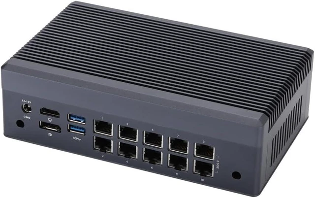Alt view image 2 of 6 - Qotom Q31151GT S23 2.5GbE Firewall Appliance for VPN, 8GB RAM 128GB SSD