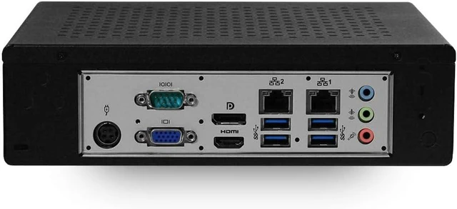 Alt view image 3 of 3 - MITXPC 9th Gen Intel Core Industrial Mini PC, Dual GbE LAN, Triple Display (Intel Core i7-9700, 8GB Memory and 250GB 2.5" SSD)