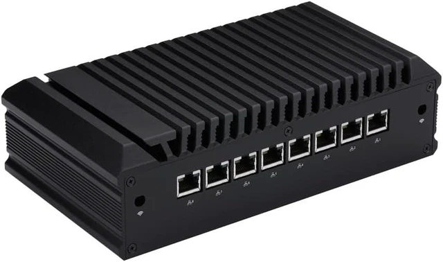 Alt view image 3 of 7 - Qotom Q30851GE Multi LAN Mini PC, Core i5 8250U, 8GB RAM 32GB SSD