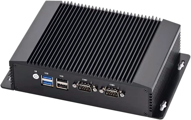 Alt view image 6 of 7 - Fanless Mini PC N95 Processor 4C/4T 8GB DDR4 RAM 512GB NVMe SSD