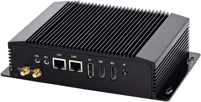 Alt view image 7 of 7 - Fanless Mini PC N95 Processor 4C/4T 8GB DDR4 RAM 512GB NVMe SSD