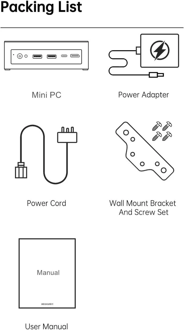 Alt view image 4 of 7 - Ryzen 7 7840HS Gaming Mini PC, USB4, 2x2.5G LAN, 2xNVMe, Win11, Metal Body