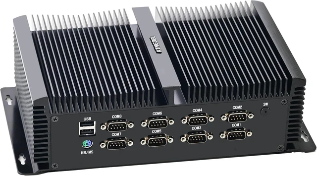 Alt view image 2 of 7 - Powerful Mini PC Core i5-1235U 12 Cores Max 4.40GHz 16GB DDR5 RAM 512GB NVMe SSD Desktop PC Support 8K Resolution 2xHD/DP/USB3.0 i226 LAN/COM RS232