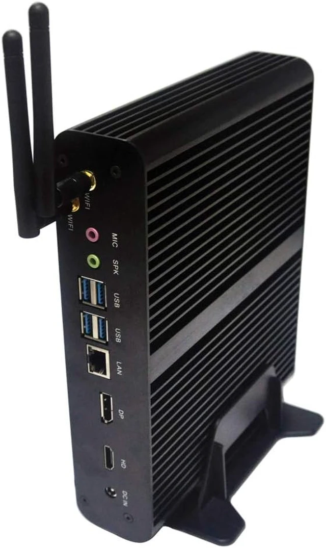 Alt view image 2 of 7 - Mini Computer, i7 8th 4 Cores CPU Nettop, 32GB DDR4 RAM, 1TB SSD,4K UHD Graphics 620, 4096x2304, 4xUSB 3.0, HD, DP, Metal Body
