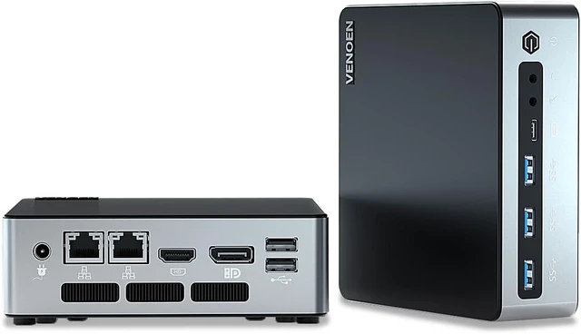 Main image of VENOEN Mini PC 13th Gen i7 1360P NUC 13 Pro Mini Computer(12C/16T), 8GB DDR5 500GB NVME SSD W11 Pro Mini Desktop PC, HD/DP/USB-C Triple Display, Wi-Fi 6, BT 5.2, Home Office Business PC