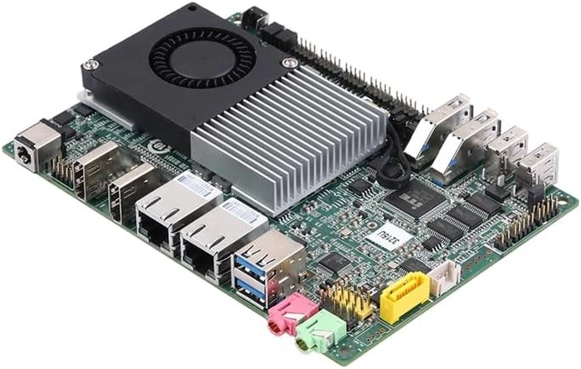 Alt view image 5 of 7 - Qotom Fanless Mini PC Q330P I3-4005U VGA 2 HD 2 LAN 6 COM AutoStart