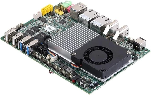 Alt view image 6 of 7 - Qotom Fanless Mini PC Q330P I3-4005U VGA 2 HD 2 LAN 6 COM AutoStart