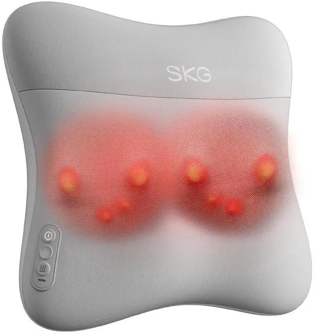 Alt view image 8 of 14 - VS500 Cordless Back Massager for Pain Relief Deep Tissue 4D Neck and Back Massager with Dual Sided Heat Valentine Gifts for Men and Women Dad Mom Grandpa
