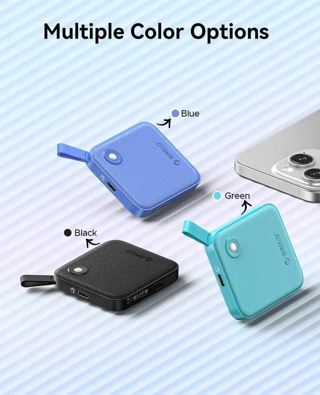 Alt view image 14 of 14 - Portable SSD 256 GB with 2 in 1 USB C Cable, External Solid State Drives, Up to 460MB/s, Status Indicator, Reliable Storage for USB-C Smartphone, Tablet, PC - B5PLUS