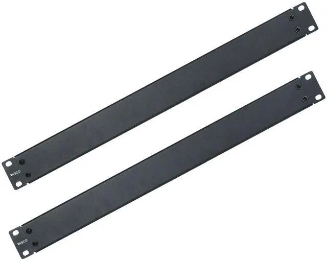 Main image of 2PCS 1U Blank Panel for Server Racks & Network Cabinets 19" Blind Plate Black