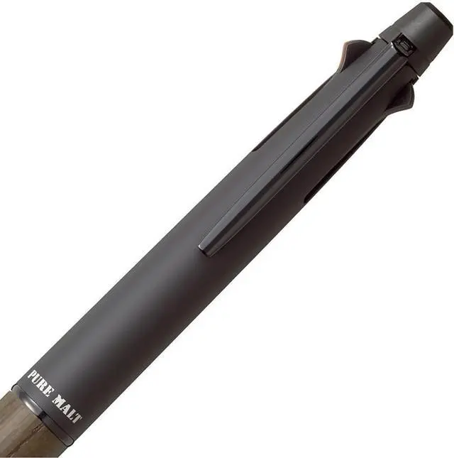 Alt view image 3 of 7 - Mitsubishi Pencil MSXE520050724 Pure Malt Premium 4 & 1 0.7 Black Multifunction Pen