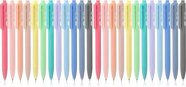 Main image of Mr. Pen- Retractable Gel Pens, 24 Pack, Fast Dry, Gel Pens Fine Point 0.7mm, Retractable Pens, Cute Pens
