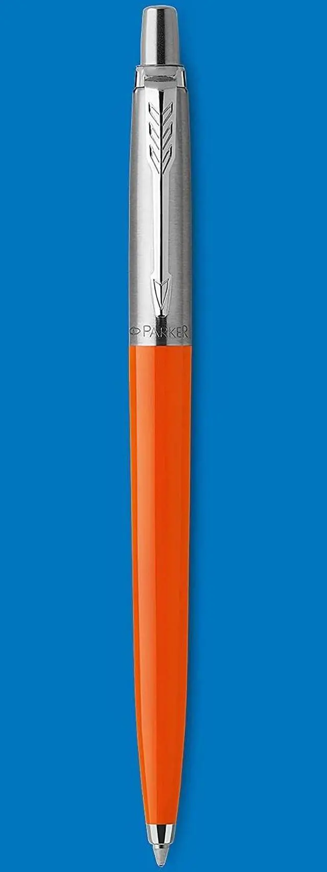 Alt view image 2 of 5 - Parker Jotter Originals Ballpoint Pen Collection, '90s Retro Orange Finish, Medium Point, Black Ink, 1 Count
