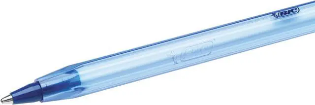 Alt view image 3 of 5 - BIC Cristal Soft Ballpoint Pens Non-Retractable Blue Box of 50