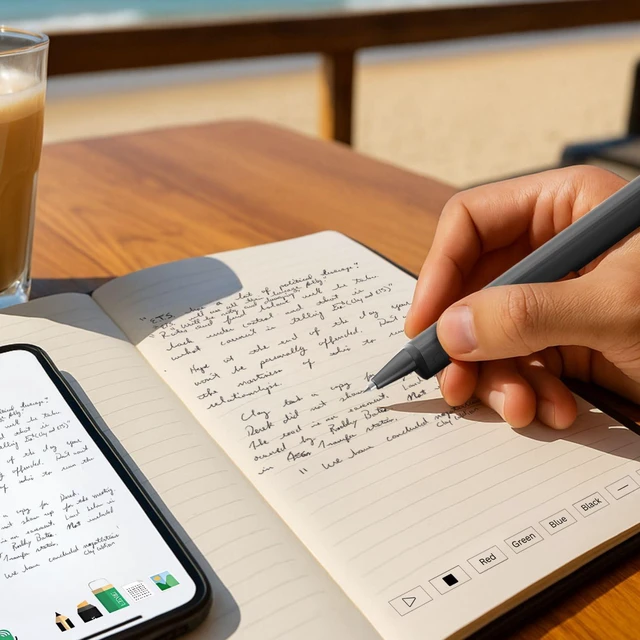 Alt view image 3 of 7 - Digital Notebook Smart Pen Set