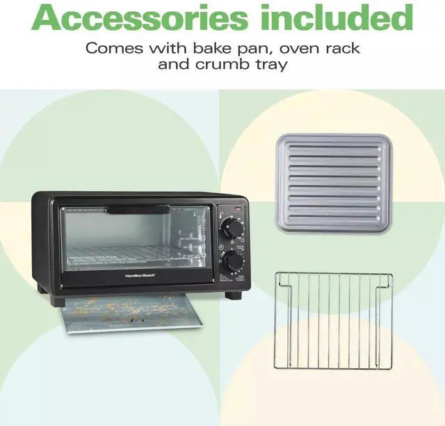 Alt view image 6 of 6 - 4 Slice Toaster Oven