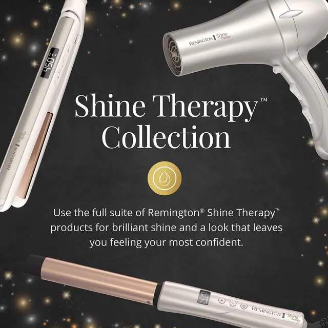 Alt view image 14 of 14 - Shine Therapy Argan Oil & Keratin Infused ½-1 Inch Tapered Curling Wand for Natural Curls, Includes Heat Glove