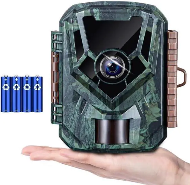 Alt view image 9 of 14 - Trail Camera 36MP 2.7K, Mini Game Camera with Night Vision 0.1s Trigger Time Motion Activated 130°Wide-Angle, Waterproof Trail Cam with 2.0 HD TFT Screen, Hunting Camera for Wildlife Monitoring