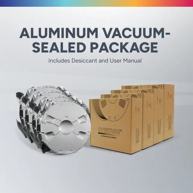 Alt view image 14 of 14 - PETG Filament 1.75mm Bundle 4kg, High Speed 3D Printer Filament, Neatly Wound & Clog-Free, 4 Pack 1kg(2.2lbs), Accuracy +/- 0.02mm, Fit Most FDM Printers (Black*2+White*2)