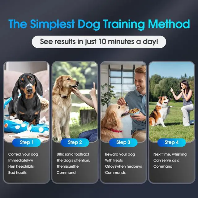 Alt view image 3 of 7 - 4 Pack Dog Whistle to Stop Barking Neighbors Dog,304 Stainless Steel Adjustable Ultrasonic Silent Dog Training Whistle for Recall & Bark Control,Professional Whistle Suitable for All Dogs