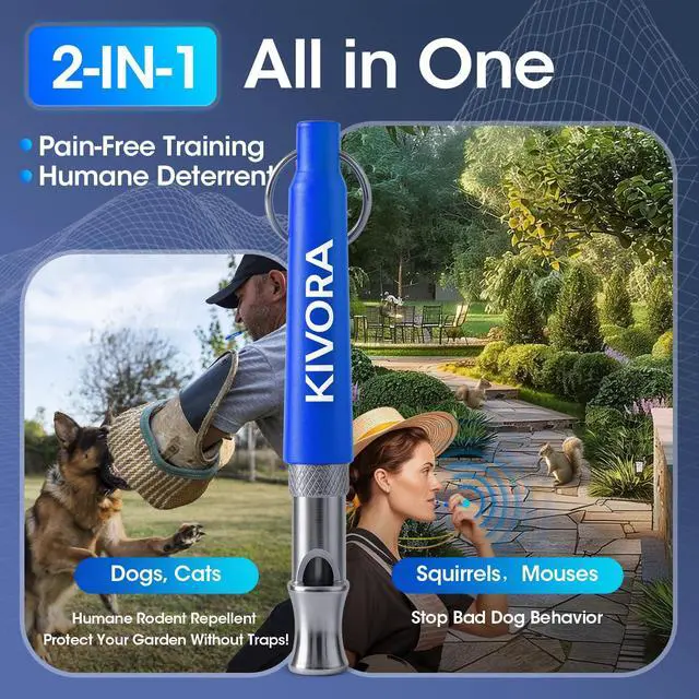 Alt view image 7 of 7 - 4 Pack Dog Whistle to Stop Barking Neighbors Dog,304 Stainless Steel Adjustable Ultrasonic Silent Dog Training Whistle for Recall & Bark Control,Professional Whistle Suitable for All Dogs
