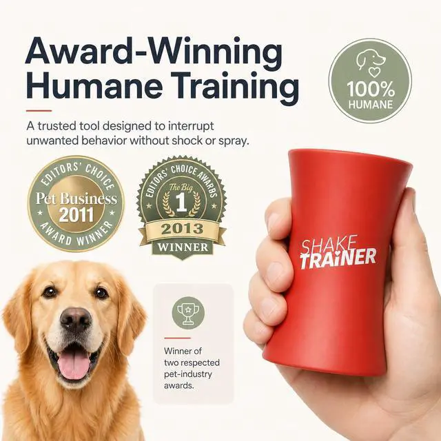 Alt view image 2 of 7 - ShakeTrainer - The Original Humane Dog Training Kit with Instructional Video, Dog Training & Behavior Kit for Barking, Jumping & All Bad Habits Without Shocking or Spraying, Easy to Use, Made in USA