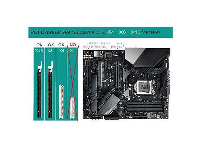 Alt view image 6 of 6 - TOTOVIN PCI-E PCI Express to USB 3.1 Gen 2 (10 Gbps) Type A+Type C Expansion Card Asmedia Chipset for Windows 7/8/8.1/10/Linux Kernel (Type A+Type C)