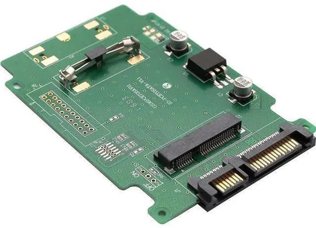 Alt view image 3 of 7 - Syba Mini-SATA mSATA 50 mm SSD Connector to SATA III 2.5 Converter Adapter (SY-ADA40050)