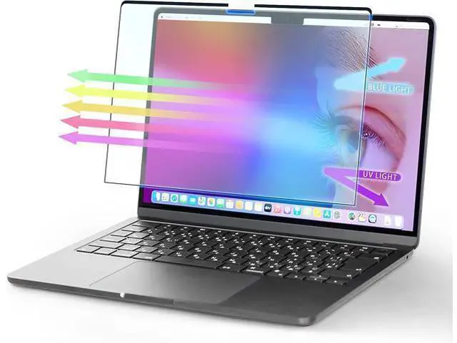 Main image of Screen Protector Magnetic Blue Light Screen Protector for 13 inch MacBook Air and 13 inch MacBook Pro (Released in 2018-2021), Anti Blue Light, Anti-Glare and Anti Fingerprint