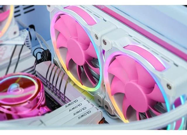 Alt view image 5 of 7 - ID-COOLING ZF-12025-PINK Trio