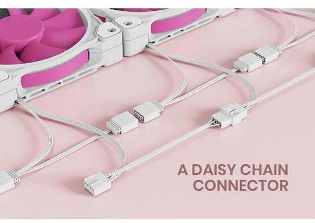 Alt view image 6 of 7 - ID-COOLING ZF-12025-PINK Trio