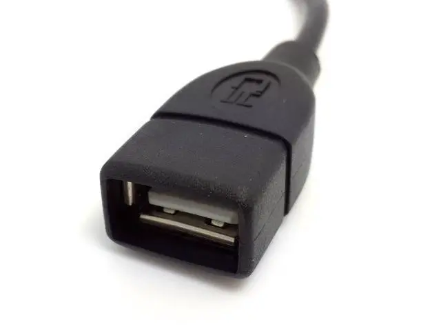 Alt view image 2 of 7 - CY 90 Degree Down Angled type USB 2.0 A Male to USB A Female cable 20cm U2-084-0.2M