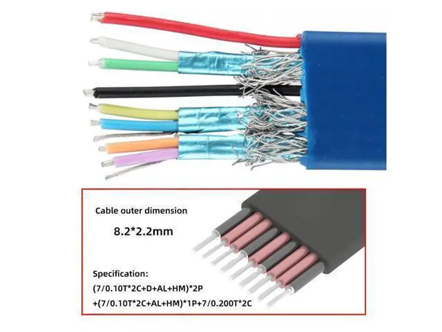 Alt view image 5 of 7 - Cable Ultra Flat Slim USB 3.0 Type-A Male to USB3.0 A Male Cable Extension Blue 5Gbps for Disk SSD Camera Data