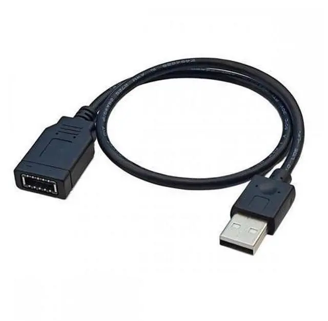 Main image of Cable Single USB 3.1 Front Panel Socket Key-A Type-E to USB 2.0 Type-A Male Extension Cable