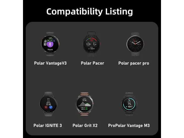 Alt view image 7 of 7 - Cable 2pcs/lot Magnetic Smart Watch Charging Adapter USB Type-C to 2-Pin Compatible with Polar Vantage V3 M3 Pacer Pro IGNITE3 Grit X2