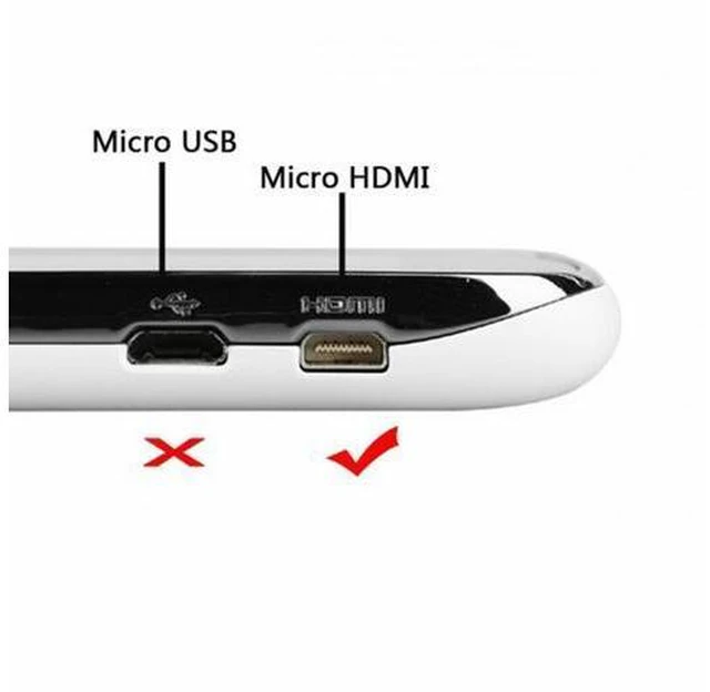 Alt view image 5 of 7 - HDMI 1.4 D Type Micro HDMI Male to Micro HDMI Female M/F Extension Cable 30cm