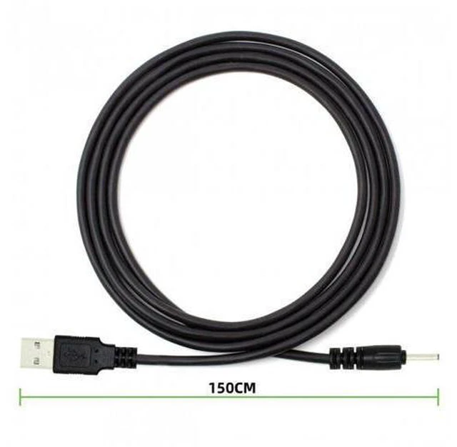 Alt view image 7 of 7 - CY 2pcs/lot USB 2.0 Male Type-A to 5V DC 2.0x0.7mm DC Power Round Plug Cable 150cm 24AWG