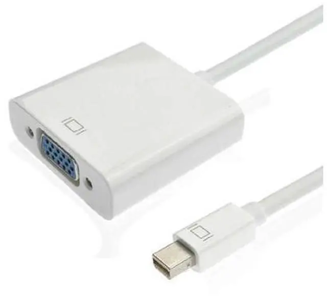 Alt view image 2 of 7 - SM Active Mini Displayport DP to VGA RGB Female Adapter Cable for Macbook Minitor Projector
